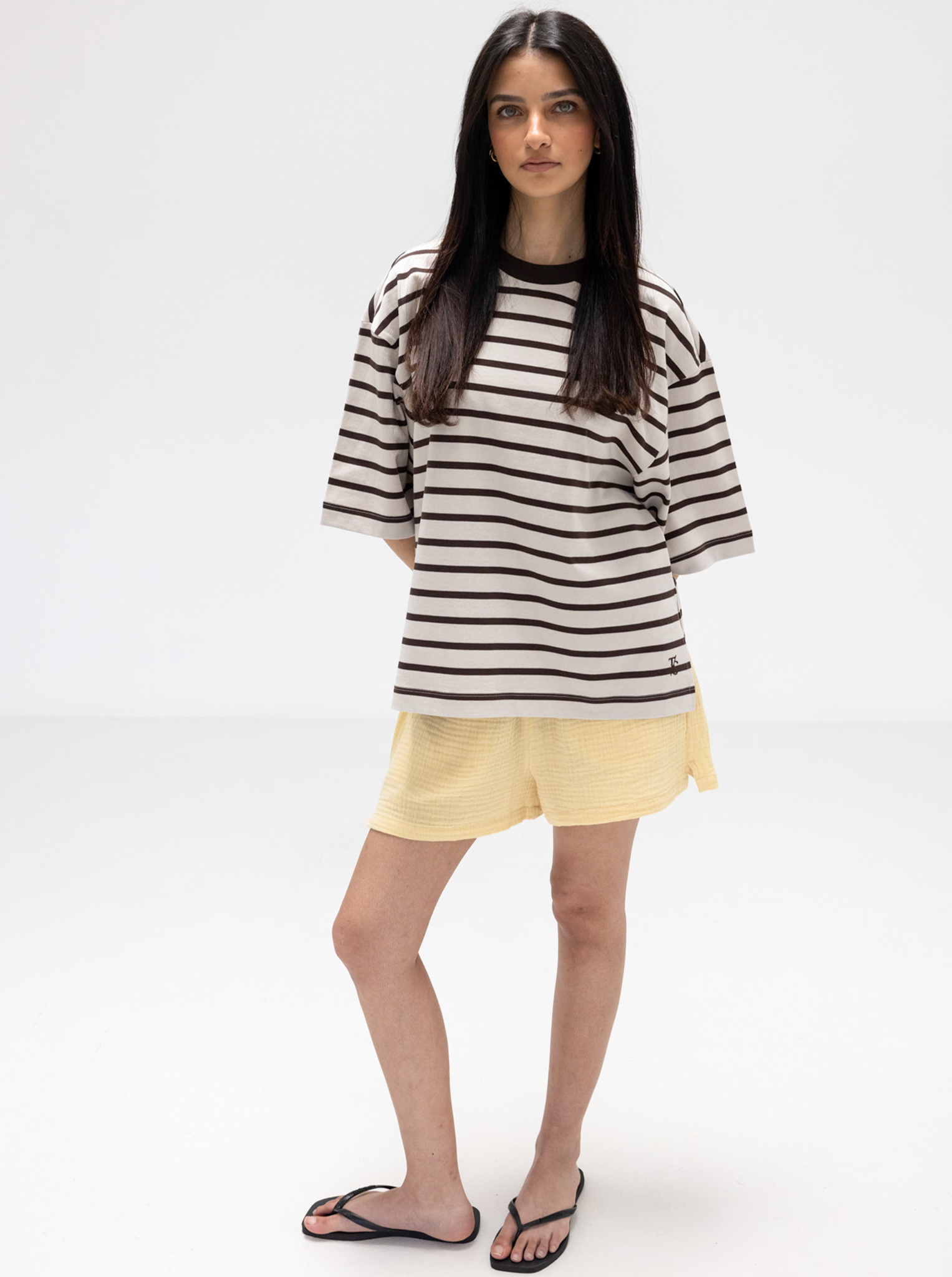 Oversized Stripe Tee