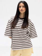 Oversized Stripe Tee