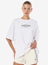 Trial Tee in Optic White