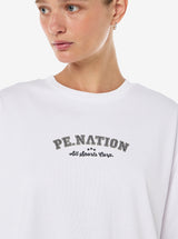 Trial Tee in Optic White