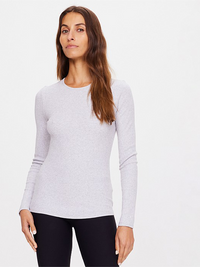Chrissy Long Sleeve in Grey Marle
