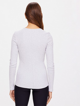 Chrissy Long Sleeve in Grey Marle