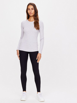 Chrissy Long Sleeve in Grey Marle
