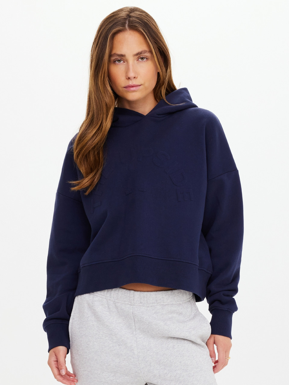 Byron Embossed Logo Hoodie