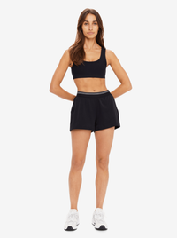 The Upside W Lucky Run Short - Black