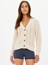 Drew Button Knit Cardigan