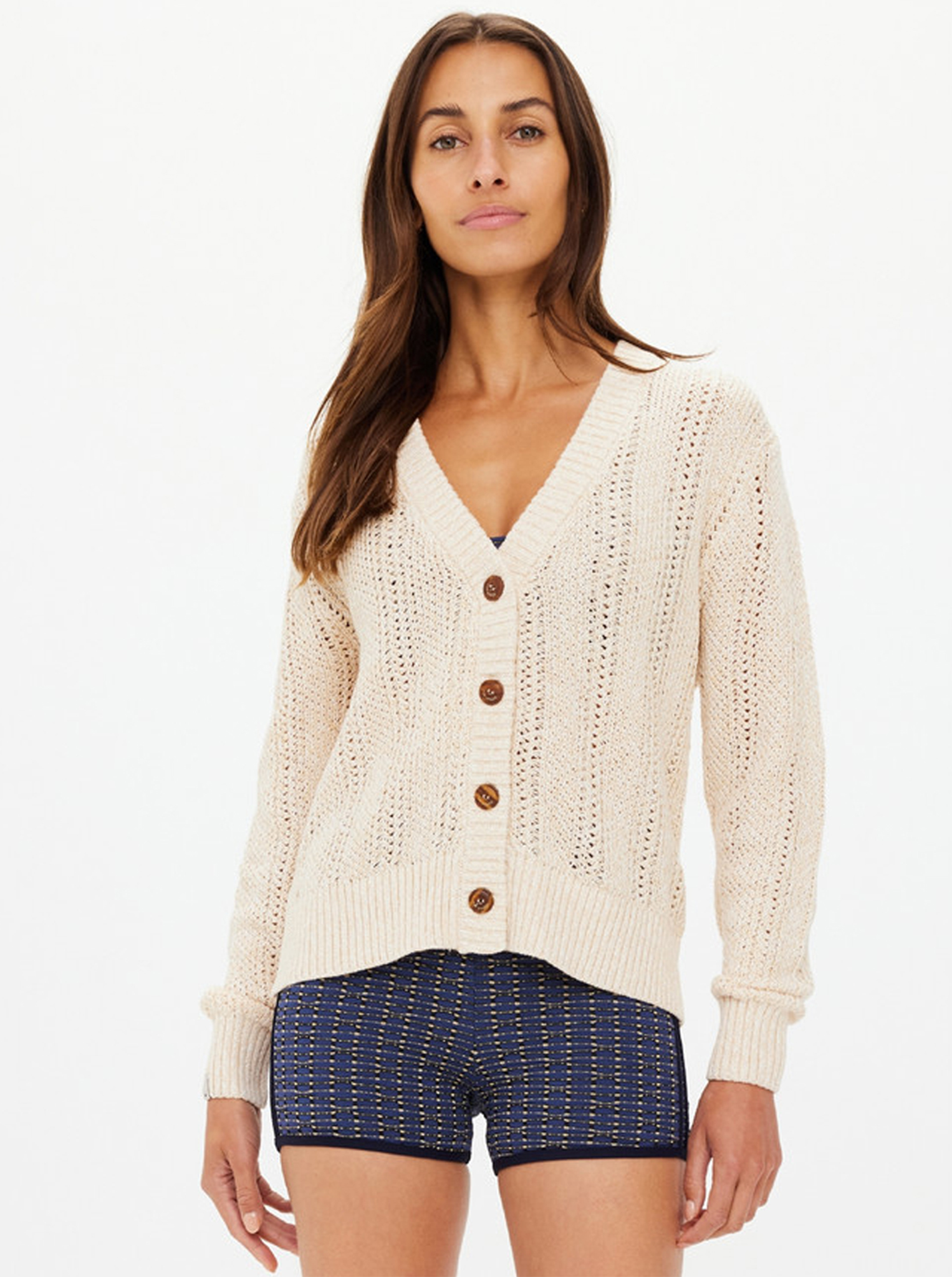 Drew Button Knit Cardigan