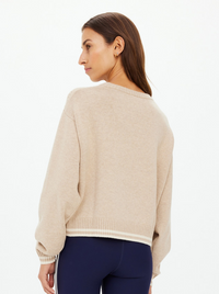 Xanthe Crew Neck Wool Sweater
