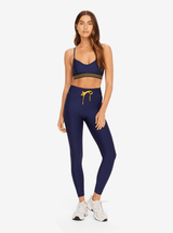 The Upside W Salvador 25In Midi Pant - Navy