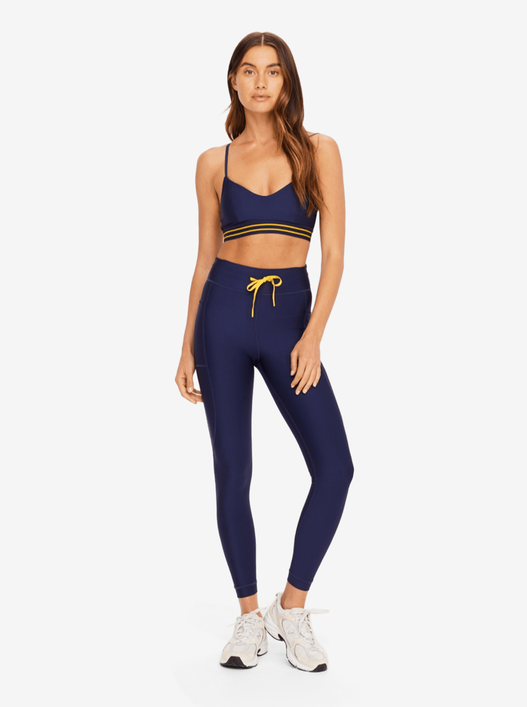 The Upside W Salvador 25In Midi Pant - Navy