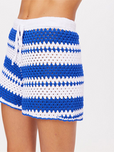 Haven Malik Crochet Shorts