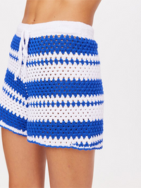 Haven Malik Crochet Shorts