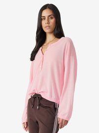 Rylee Knit Button Top