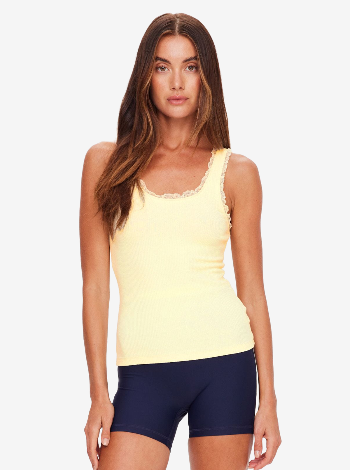 Del Rey Pointelle Tank Top