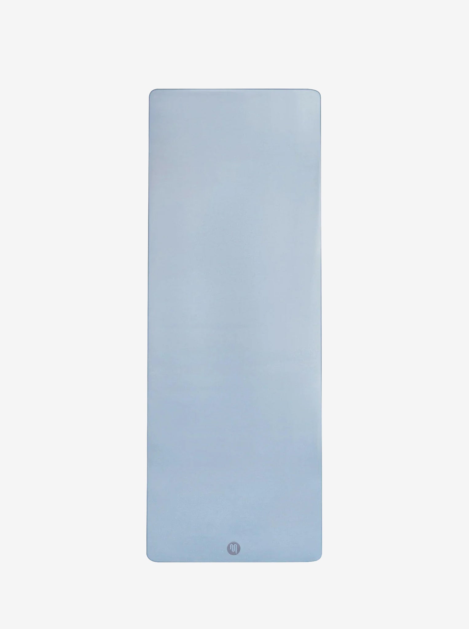 Vegan Leather Yoga Mat in Powder Blue