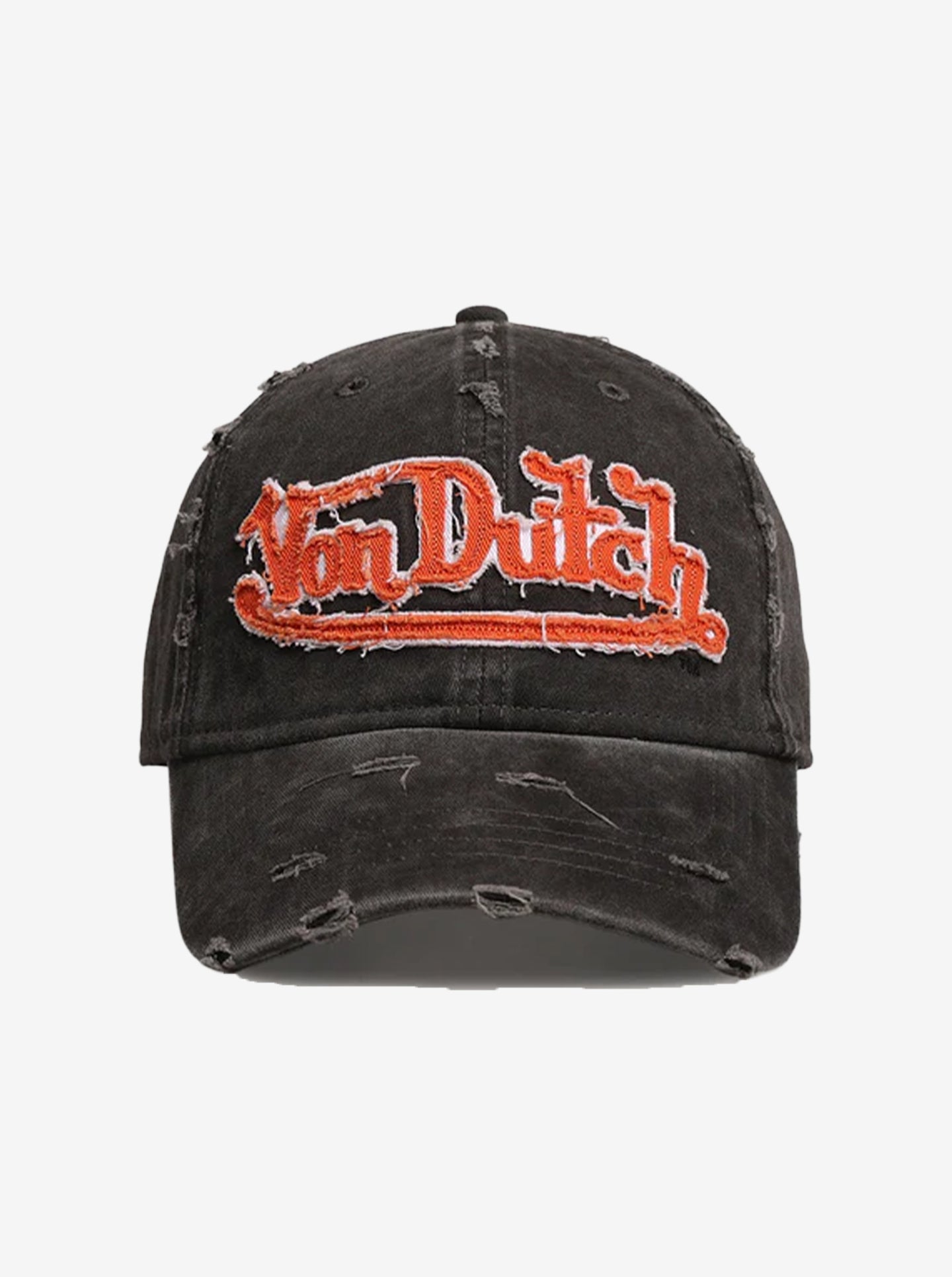 Destroyed Twill Logo Dad Cap