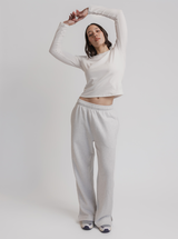 Everyday Long Sleeve in White