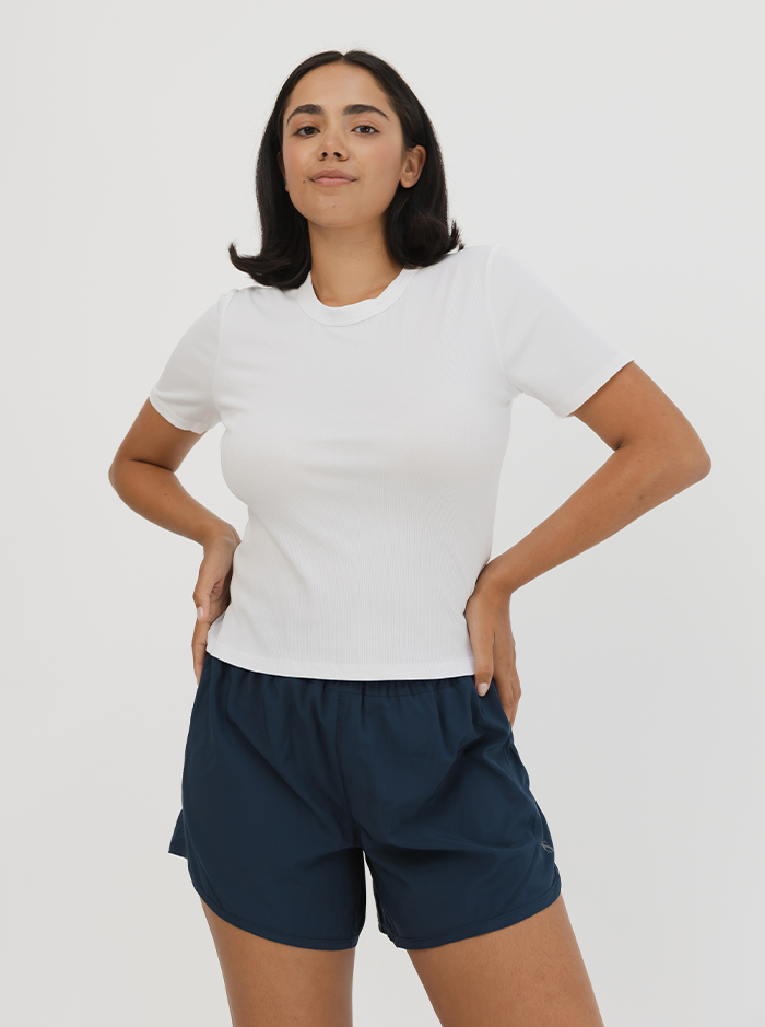 Movement Tee In White