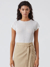 Shea Cotton Blend Knit Top