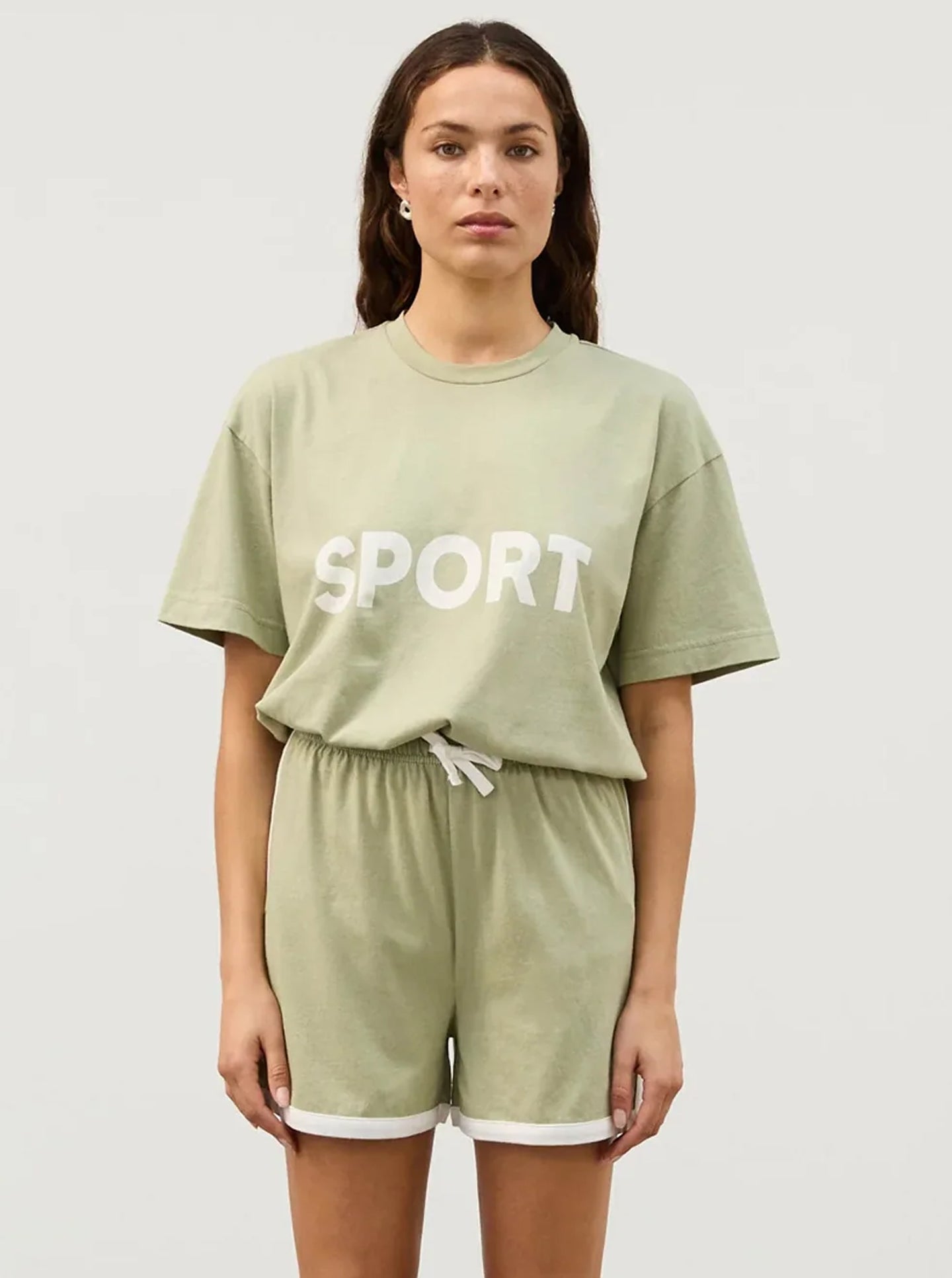 Organic Cotton Blend Sport Short