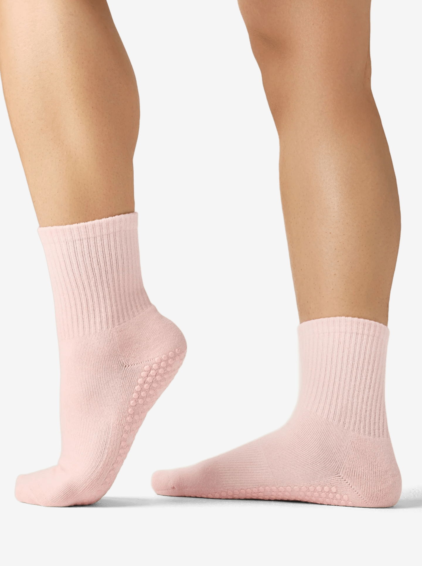Crew Non-Slip Grip Socks