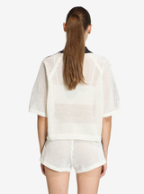 Knitted Crochet Polo