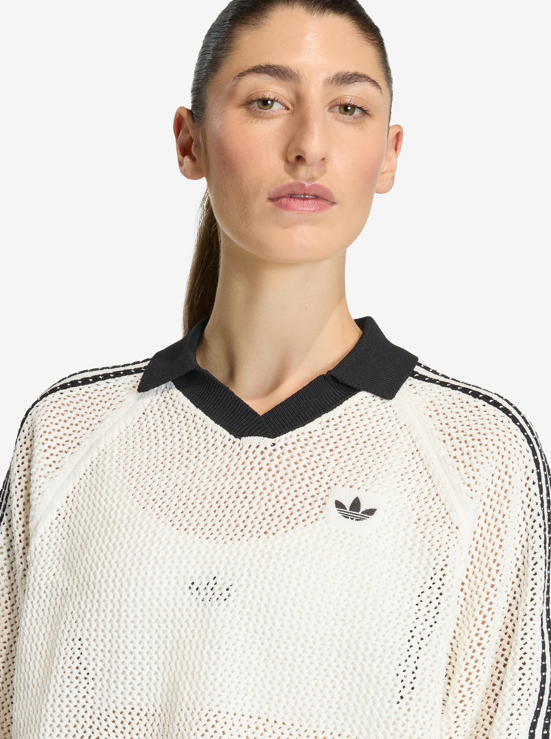 Knitted Crochet Polo