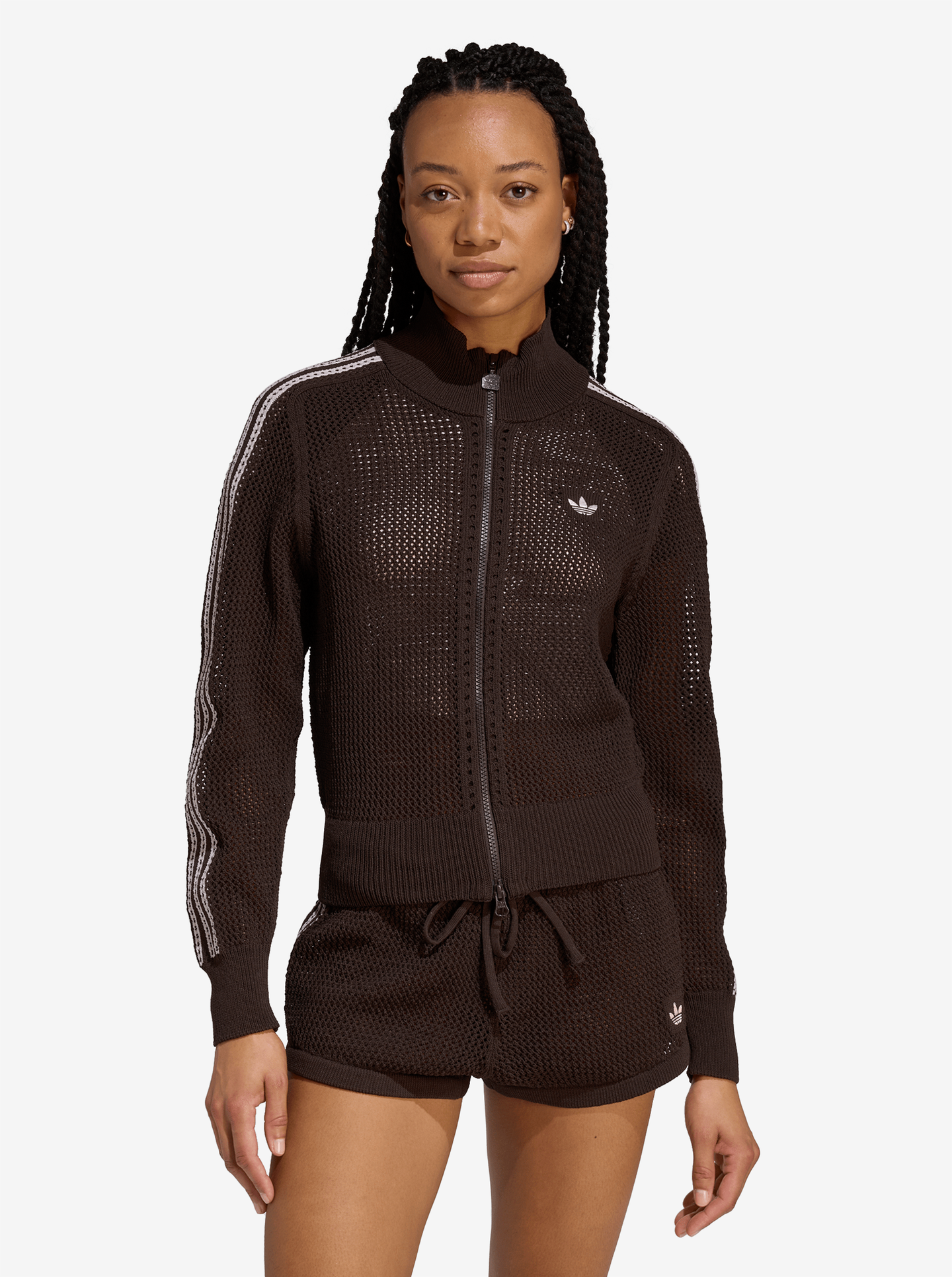 Knitted Crochet Firebird Track Top