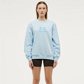 Heads Up 2 Sweat in Sky Blue